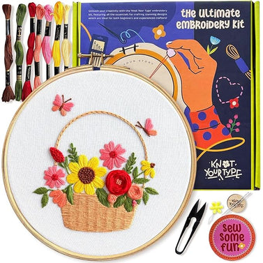 Floral Embroidery Starter Kit